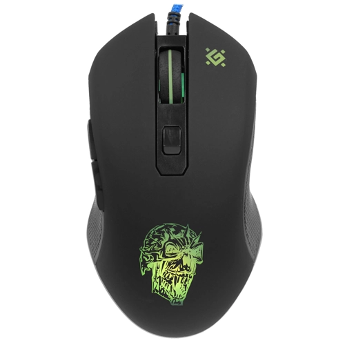Мышь проводная Defender Sleipnir GM-927 12800dpi черный