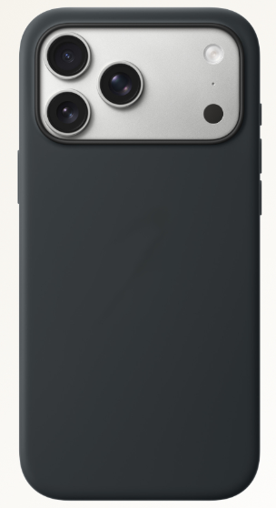 Чехол для смартфона Apple iPhone 17 Pro Max 6.9" Silicone Case (Button/Magsafe) Black