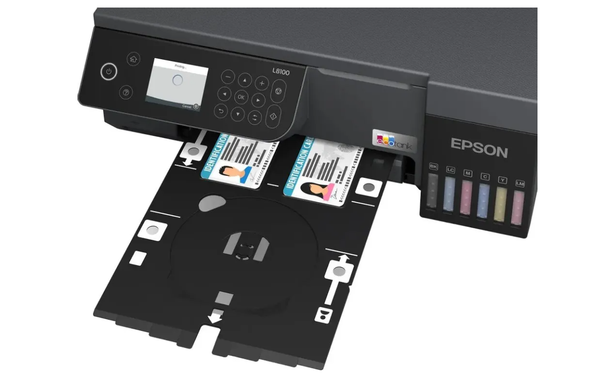 МФУ EPSON L8100 (A4, с СНПЧ, 8 стр/мин, USB, WIFI) черный
