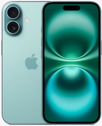 Смартфон Apple iPhone 16 256Gb Teal (зеленый) (без RuStore)