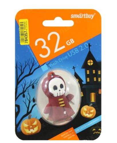 Флешка .32Gb SmartBuy Мрачный Жнец