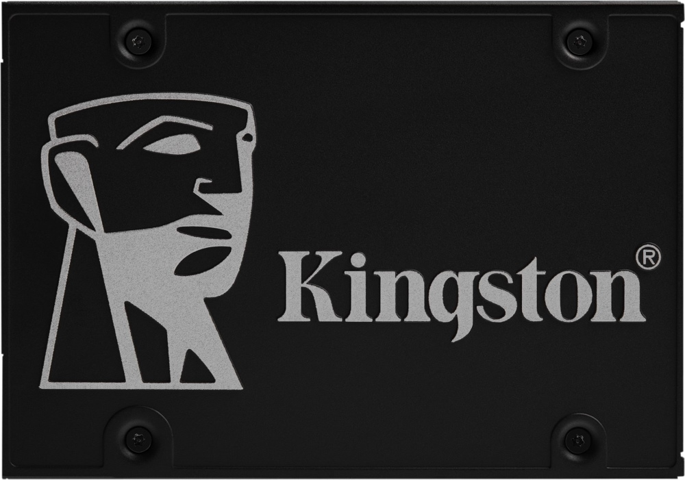 Накопитель SSD SATA 1Tb Kingston KC600 (3D TLC, 550/520 Мбайт/сек, 600 TBW)