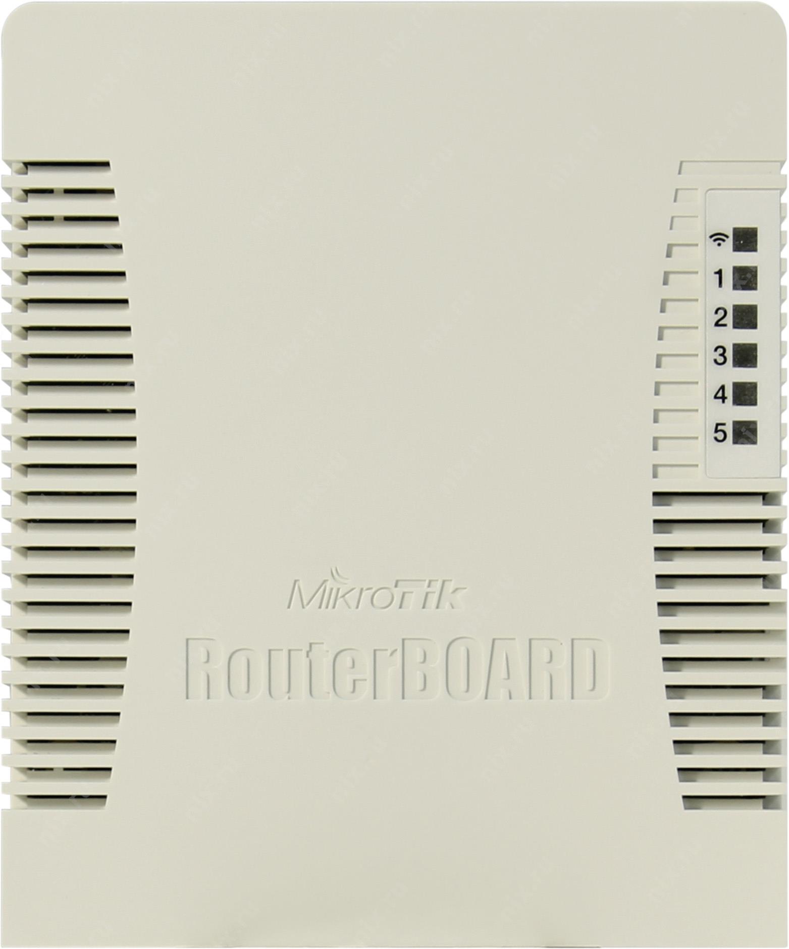 Wi-Fi роутер Mikrotik RB951Ui-2HnD (802.11b/g/n, 2.4 ГГц, 5*LAN, PoE, USB)