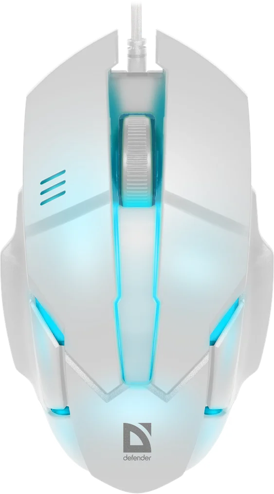 Мышь проводная Defender Host MB-982 7цветов 1000dpi белый