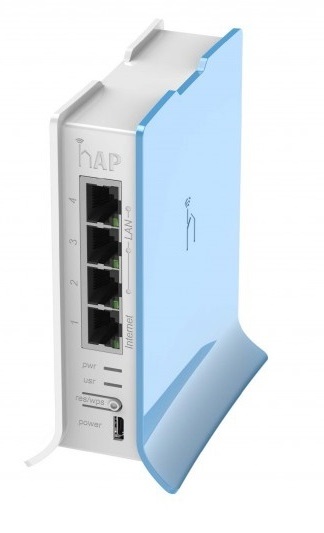 Wi-Fi роутер Mikrotik RB941-2nD-TC (802.11b/g/n, 2.4 ГГц, 4*LAN)