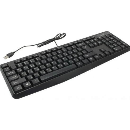 Клавиатура проводная Genius Smart KB-117 USB черный