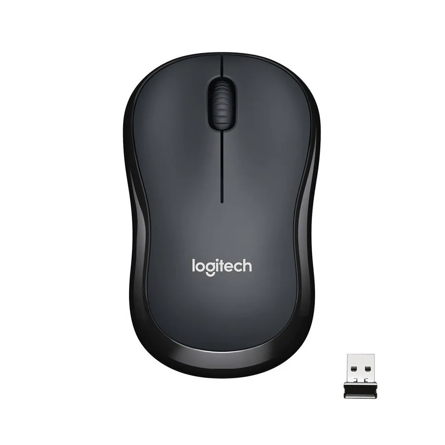 Мышь беспроводная Logitech M221 Wireless Silent Black