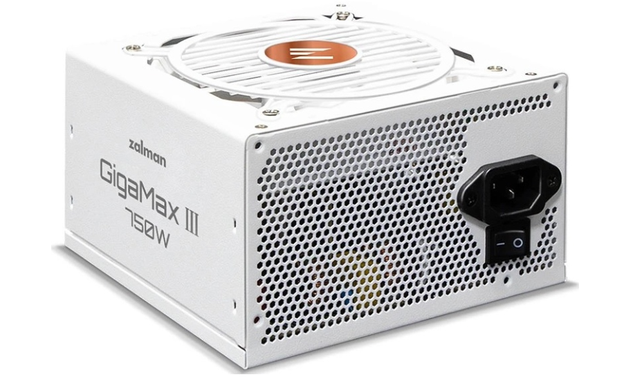 Блок питания 750W Zalman ZM750-GV3 WH 120mm, 80 PLUS Bronze, белый