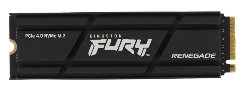Накопитель SSD M.2 4Tb Kingston Fury Renegade (PCI-E 4.0 x4, 7300/7000 Мбайт/сек, 4000 TBW)