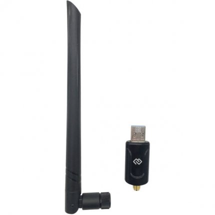 Сетевая карта USB3.0 Digma DWA-AC1300E AC1300, 1 антенна