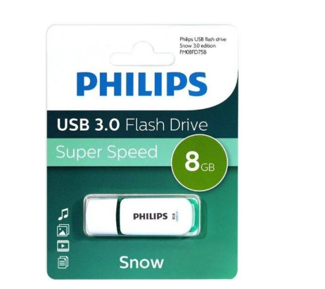 Флешка 8Gb PHILIPS SNOW3.0 USB 3.0