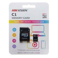 Карта памяти microSD 256Gb Hikvision HS-TF-C1(STD) + адаптер