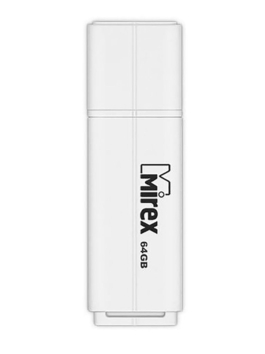 Флешка .64Gb Mirex Line USB белый