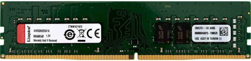 Модуль памяти DDR4 32Gb PC4-25600 3200MHz Kingston CL22