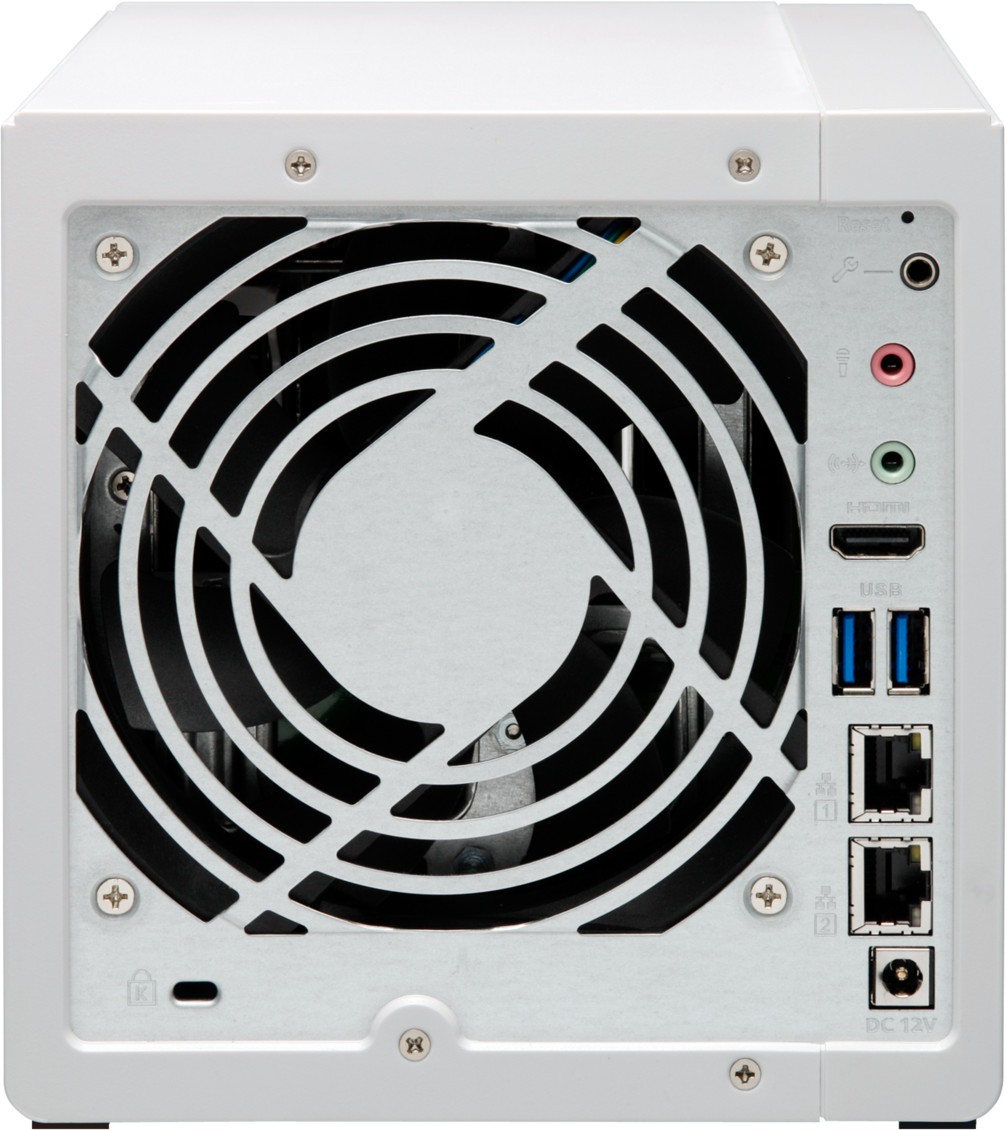 Сетевое хранилище .4-Bay QNAP D4 PRO White