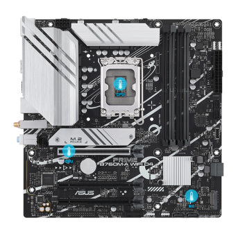 Материнская плата Socket-1700 ASUS PRIME B760M-A WIFI D4 (B760) 4*DDR4 HDMI DP mATX