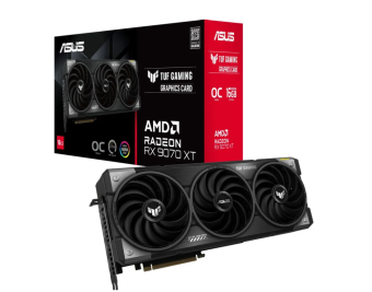 Видеокарта 16Gb ASUS TUF-RX9070XT-O16G-GAMING (RX9070XT) GDDR6 HDMI DP