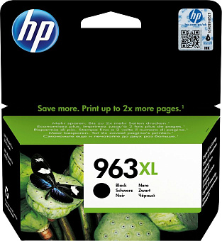Картридж струйный HP 963XL (3JA30AE) для HP  черный
