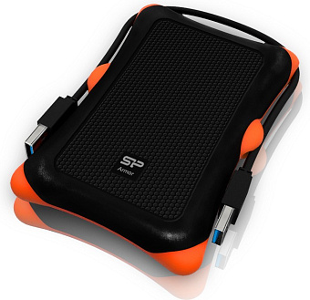 Внешний жесткий диск .2Tb Silicon Power Armor A30 2.5" USB3.0 черный (SP020TBPHDA30S3K)