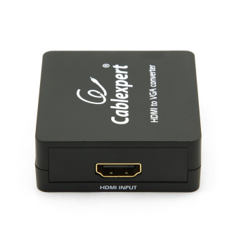 Кабель-переходник HDMI (f) < - > VGA (f), Cablexpert DSC-HDMI-VGA-001, (Конвертер HD19FxHD15F)