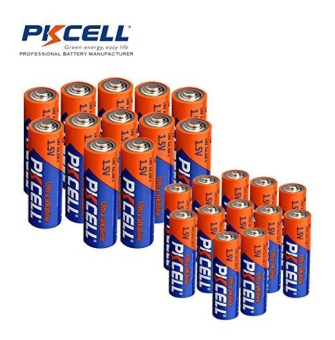 Элемент питания AAA/AA, 1.5V (AAA 12шт + AA 8шт) PKCELL LR03(12)+LR6(8) Ultra Alkaline