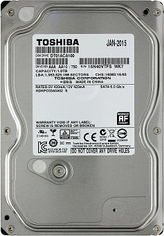 Жесткий диск SATA 1Tb TOSHIBA 7200rpm 32Mb SATA-3