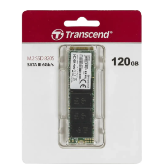 Накопитель SSD M.2 .120Gb Transcend SSD 820S (SATA, 500/350 Мбайт/сек)