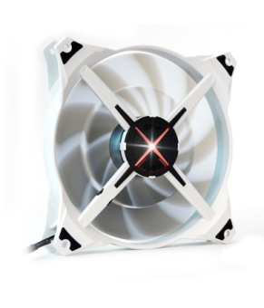 Вентилятор для корпуса 140mm Zalman ZM-DF14 Red (140x140x27мм, 600-1200об/мин, 19-28дБ)