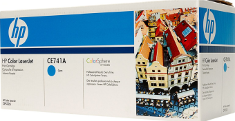 Картридж лазерный HP 307A (CE741A) для HP CP5225, 7300 стр. синий