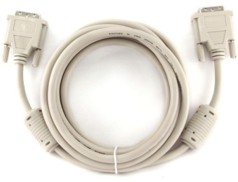 Кабель соединительный DVI (m) < - > DVI-D (m) 10м, Dual link Cablexpert