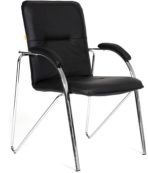 Кресло Chairman 850 экокожа, черный