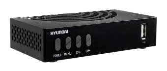 Тюнер TV Hyundai H-DVB440 DVB-T2, черный