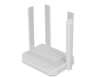 Wi-Fi роутер Netcraze Challenger AX3000 2500 Мбит/с белый