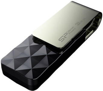 Флешка 32Gb Silicon Power Blaze B30 USB 3.0 black
