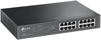 Коммутатор 16 port TP-LINK TL-SG1016PE 1000 Мбит/сек 8*PoE