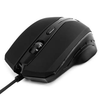 Мышь проводная Гарнизон GM-610G 1600dpi  USB Black