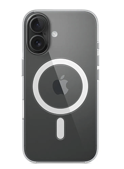 Чехол для смартфона Apple iPhone 16 6.1" - Clear Case (Button, Magsafe) Transparent