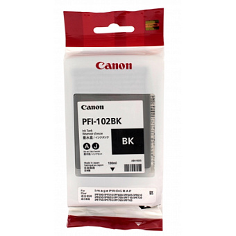Картридж струйный Canon PFI-102BK для IPF 500/600/700/750, чёрный