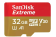 Карта памяти microSD 32Gb SanDisk Extreme Sandisk Extreme UHS-I U3 V30 A1 (100/60 MB/s) без адаптера
