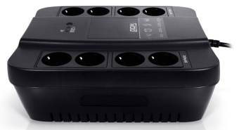 ИБП Powercom Spider SPD-1000N 1000 ВА (8 х Euro розеток: 4 с резервным питанием, 4 с фильтрацией)