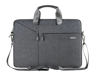 Сумка для ноутбука 15" WIWU Business handbag Gray