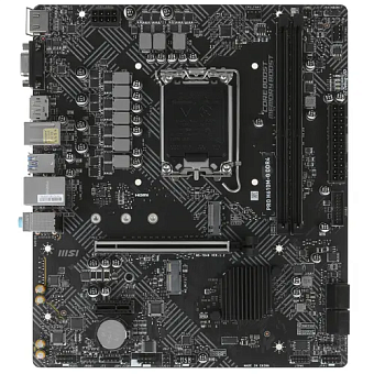 Материнская плата Socket-1700 MSI PRO H610M-G DDR4 (H610) 2xDDR4 VGA HDMI DP mATX