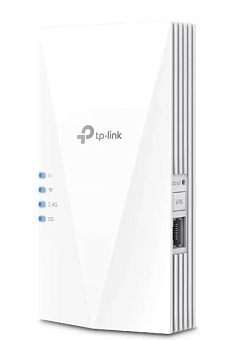Ретранслятор Wi-Fi сигнала TP-Link RE600X AX1800, 5 ГГц, белый