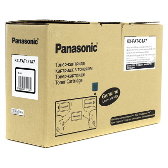 Картридж лазерный Panasonic KX-FAT431A для KX-MB2230/2270/2510/2540, 6000 стр. черный