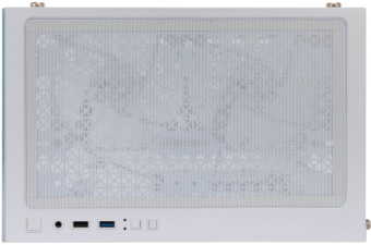 Корпус 1STPLAYER MIKU Mi2 LED mATX белый