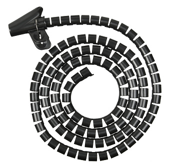 Кабельный органайзер Buro BHP CG202B Spiral Hose 20x2000mm Black