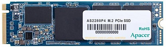Накопитель SSD M.2 512Gb Apacer AS2280P4 (PCI-E 3.0 x4, 2100/1500 Мбайт/сек)