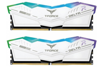 Модуль памяти DDR5 32Gb 7600MHz TEAMGROUP T-Force Delta RGB White (Kit of 2)