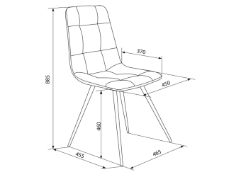Кресло Бюрократ CH-K1 зеленый Holland 30 металл черный на ножках