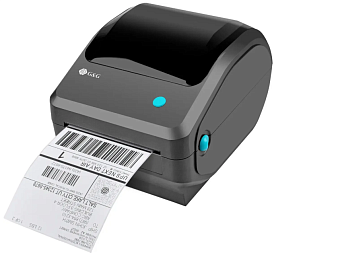 Термопринтер G&G GG-D410 152 мм, 203 dpi, USB, черный